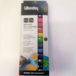 Wonday 12 Bâton De Couleur - Gouache En Bâton