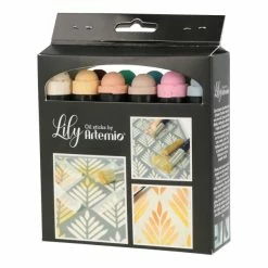 Artemio 12 Sticks De Peinture à L'huile Lily - Couleurs Pastel -creavea shop 12 sticks de peinture a lhuile lily couleurs pastel p 4