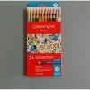 Caran D'Ache 24 Crayons De Couleur Aquarellables -creavea shop 24 crayons de couleur aquarellables p