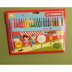 24 Crayons Feutres Stabilo