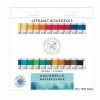 24 Tubes De Peinture Aquarelle - Etude Studio - Lefranc Bourgeois - 10ml -creavea shop 24 tubes de peinture aquarelle etude studio lefranc bourgeois 10ml p