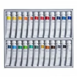 24 Tubes De Peinture Aquarelle - Etude Studio - Lefranc Bourgeois - 10ml -creavea shop 24 tubes de peinture aquarelle etude studio lefranc bourgeois 10ml p 3