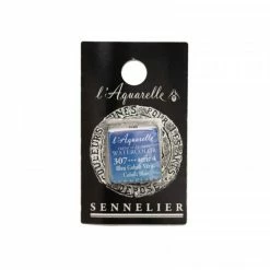 Aquarelle Extra-Fine 1/2 Godet Bleu Cobalt Véritable Sennelier