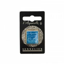 Aquarelle Extra-Fine 1/2 Godet Bleu Outremer Clair Sennelier