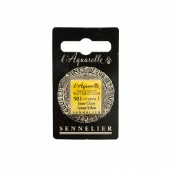 Aquarelle Extra-Fine 1/2 Godet Jaune Citron Sennelier