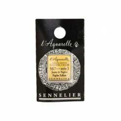 Aquarelle Extra-Fine 1/2 Godet Jaune De Naples Sennelier