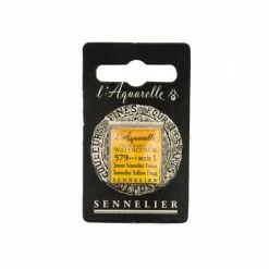Aquarelle Extra-Fine 1/2 Godet Jaune Sennelier Foncé Sennelier