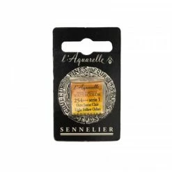 Aquarelle Extra-Fine 1/2 Godet Ocre Jaune Clair Sennelier