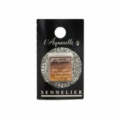 Aquarelle Extra-Fine 1/2 Godet Terre Ombre Brûlée Sennelier