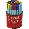 Assortiment De Feutres De Couleur Berol - Trait : 0,6 Mm - 42 Pcs -creavea shop assortiment de feutres de couleur berol trait 06 mm 42 pcs p