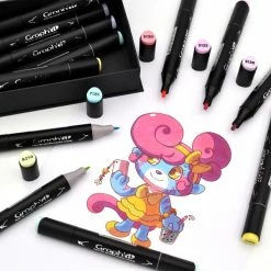 Assortiment Feutre à Alcool Graph'it Kawaii X 12 -creavea shop assortiment feutre a alcool graphit kawaii x 12 p 4