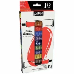 Pebeo Assortiment Peinture à L'huile Pébéo - Studio Huile XL 12 Ml - 12 Tubes