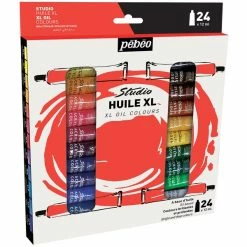 Pebeo Assortiment Peinture à L'huile Pébéo - Studio Huile XL 12 Ml - 24 Tubes