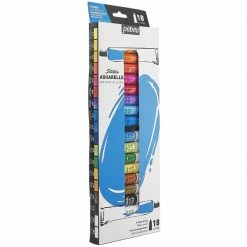 Pebeo Assortiment Peinture Aquarelle Pébéo - Studio Aquarelle 12 Ml - 18 Tubes -creavea shop assortiment peinture aquarelle pebeo studio aquarelle 12 ml 18 tubes p 4