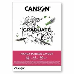 Bloc Canson Graduate - Manga Marker Layout - A4 - 70 G - 50 Feuilles