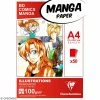 CLAIREFONTAINE Bloc Papier Layout Manga Paper Illustrations - A4 - 50 Feuilles -creavea shop bloc papier layout manga paper illustrations a4 50 feuilles p
