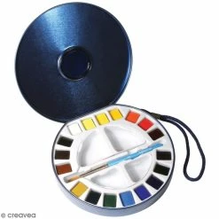 Daler-Rowney Boîte Aquarelle De Voyage - 18 Couleurs