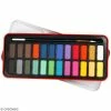 Creativ Company Boîte D'aquarelle Avec Pinceau - 24 Couleurs