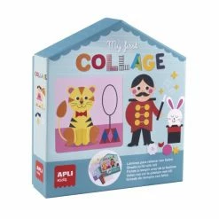Apli Agipa Boîte De Collage - Enfant - Jeu - Feuilles De Feutrine - Apli Kids