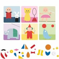 Apli Agipa Boîte De Collage - Enfant - Jeu - Feuilles De Feutrine - Apli Kids -creavea shop boite de collage enfant jeu feuilles de feutrine apli kids p 3