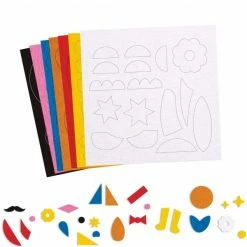 Apli Agipa Boîte De Collage - Enfant - Jeu - Feuilles De Feutrine - Apli Kids -creavea shop boite de collage enfant jeu feuilles de feutrine apli kids p 4