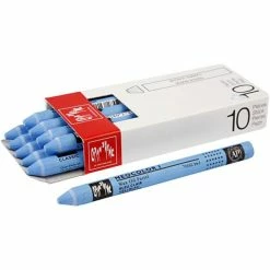 Creativ Company Caran D'Ache Néocolor 1, Ép. 8 Mm, L: 10 Cm, Light Blue (161), 10Pièces