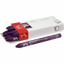 Creativ Company Caran D'Ache Néocolor 1, Ép. 8 Mm, L: 10 Cm, Lilac (110), 10Pièces
