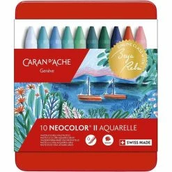 CARAN D'ACHE - Pastel Aquarellable "Neocolor II" - Etui De 10