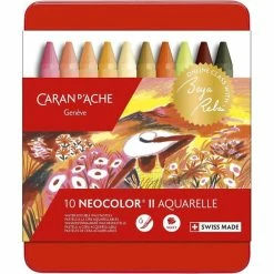 CARAN D'ACHE - Pastel Aquarellable "Neocolor II" - Etui De 10