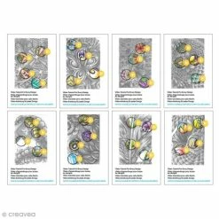 Cartes à Colorier Pour Marqueurs Chameleon - Zen - 16 Pcs -creavea shop cartes a colorier pour marqueurs chameleon zen 16 pcs p 4