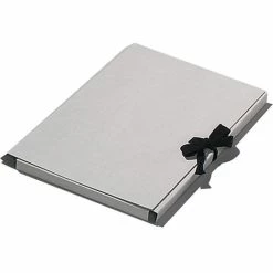 Carton à Dessin, En Carton Gris, A3, Avec Un Ruban - Folia