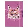 Carton à Dessin Wild Animals "Lynx", A4 - Herlitz -creavea shop carton a dessin wild animals lynx a4 herlitz p