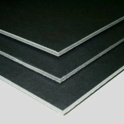 Carton Plume, A3, épaisseur : 5 Mm, Noir - Canson