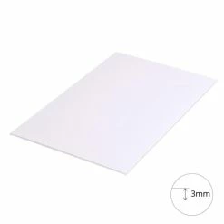 CLAIREFONTAINE Carton Plume A4 Blanc - 3 Mm - 1 Planche