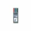 Coffret De 4 Crayons Staedtler Lumocolor Permanent De 1.0mm (point M) -creavea shop coffret de 4 crayons staedtler lumocolor permanent de 10mm point m p