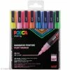 Coffret De Feutres Posca Pailleté PC-3M - Couleurs Assorties - 8 Pcs -creavea shop coffret de feutres posca paillete pc 3m couleurs assorties 8 pcs p