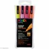Coffret De Feutres Posca Pailleté PC-3M - Couleurs Chaudes - 4 Pcs -creavea shop coffret de feutres posca paillete pc 3m couleurs chaudes 4 pcs p