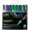 Coffret De Feutres Posca PC-5M - Couleurs Froides - 8 Pcs -creavea shop coffret de feutres posca pc 5m couleurs froides 8 pcs p