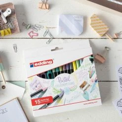 Coffret Dessins Créatifs Edding - Printemps / Été - 15 Pcs -creavea shop coffret dessins creatifs edding printemps ete 15 pcs p 5