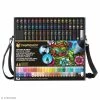 Coffret Marqueurs Chameleon - Super Set - 52 Feutres + Accessoires -creavea shop coffret marqueurs chameleon super set 52 feutres accessoires p