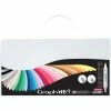 Coffret Marqueurs Graph'it Brush & Extra Fine - Essential - 36 Pcs -creavea shop coffret marqueurs graphit brush and extra fine essential 36 pcs p