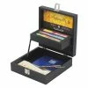 Sennelier Coffret Noir Aquarelle - 24 Demi-godets Aqua Extra-fine -creavea shop coffret noir aquarelle 24 demi godets aqua extra fine p