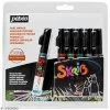 Pebeo Coffret Skrib Marqueur Peinture Acrylique - Classique - 6 Marqueurs -creavea shop coffret skrib marqueur peinture acrylique classique 6 marqueurs p