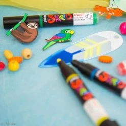 Pebeo Coffret Skrib Marqueur Peinture Acrylique - Classique - 6 Marqueurs -creavea shop coffret skrib marqueur peinture acrylique classique 6 marqueurs p 6