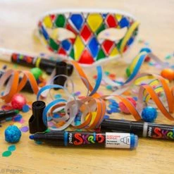 Pebeo Coffret Skrib Marqueur Peinture Gouache - Arc En Ciel - 12 Marqueurs -creavea shop coffret skrib marqueur peinture gouache arc en ciel 12 marqueurs p 5