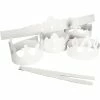 Creativ Company Couronne à Décorer Blanc - 5 Pcs -creavea shop couronne a decorer blanc 5 pcs p