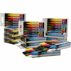 Creativ Company Crayons à La Cire - Multicolores - 12 Pcs -creavea shop crayons a la cire multicolores 12 pcs p 3