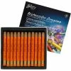 Creativ Company Crayons Cire Aquarellables, Ép. 8 Mm, L: 9,3 Cm, Burnt Umber (328), 12Pièces -creavea shop crayons cire aquarellables ep 8 mm l 93 cm burnt umber 328 12pieces p