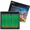 Creativ Company Crayons Cire Aquarellables, Ép. 8 Mm, L: 9,3 Cm, Kadmium Green (345), 12Pièces -creavea shop crayons cire aquarellables ep 8 mm l 93 cm kadmium green 345 12pieces p