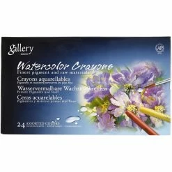 Creativ Company Crayons De Cire Aquarellables - 24 Pcs -creavea shop crayons de cire aquarellables 24 pcs p 2